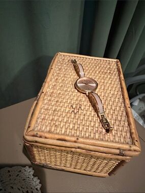 Michael Kors Rose Gold Watch with Blush Pink Accents